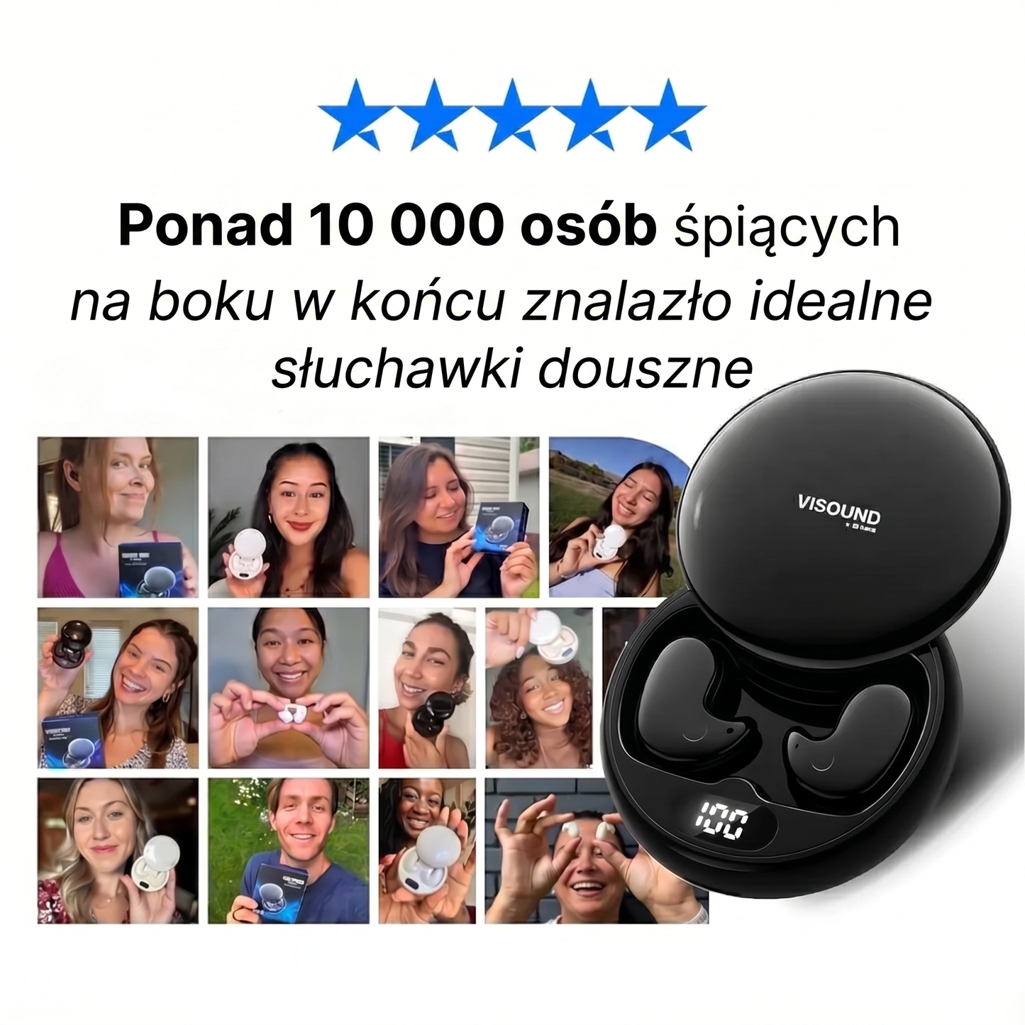 ViSound™ Drift -Komfortowe Słuchawki